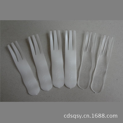 【一次性叉子 塑料叉 塑料制品厂家】价格,厂家,图片,刀叉,成都盛乾塑业-